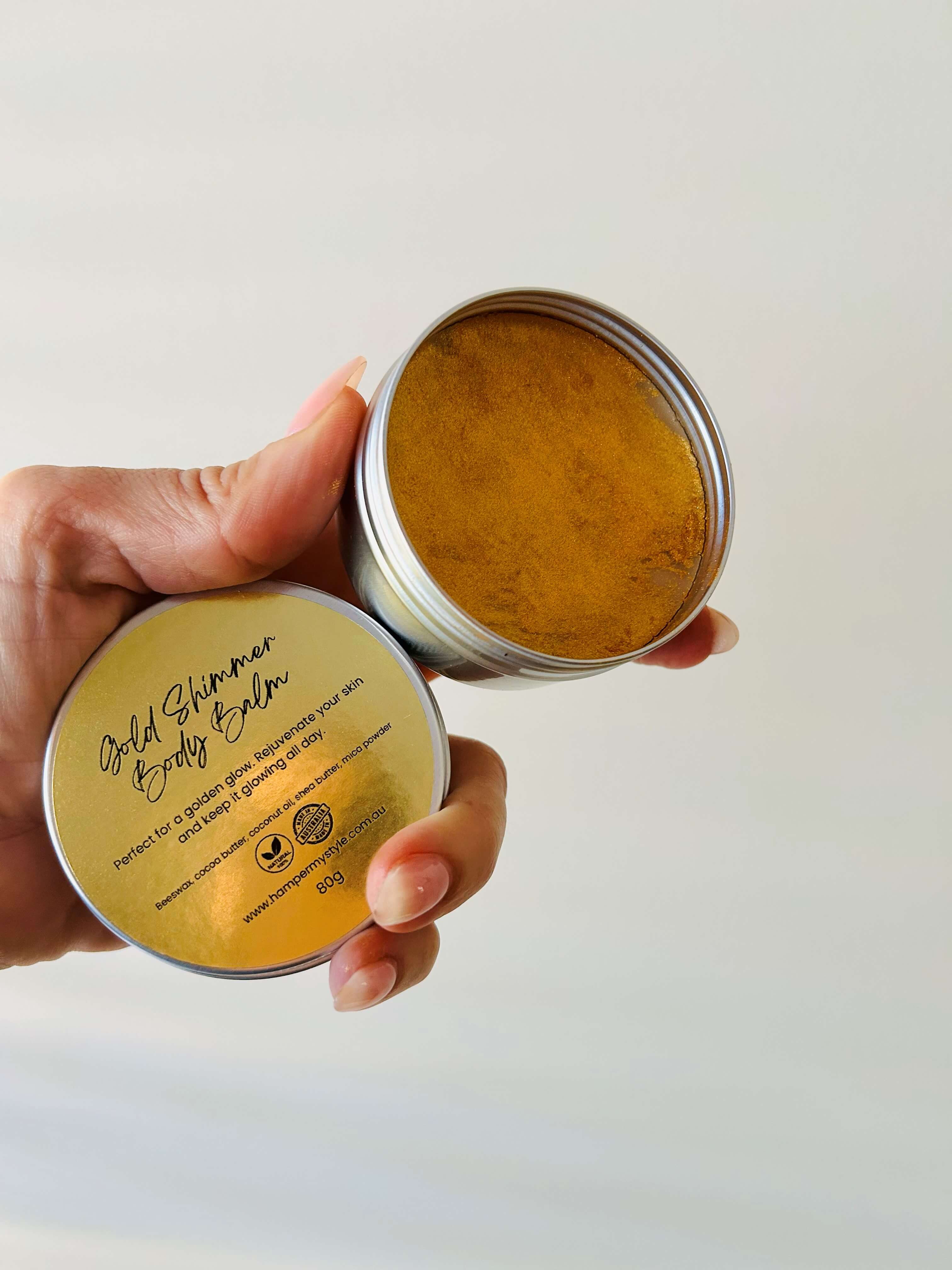 Gold Shimmer Body Balm Hamper My Style