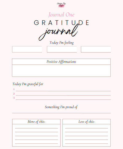 Hamper My Style Digital Gratitude Planner - Hamper My Style