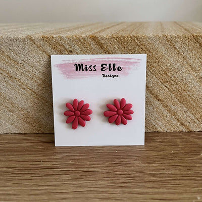 Handmade Daisy Earring Studs - Hamper My Style