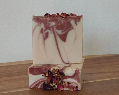 Natural, Handmade Soaps with Bamboo Soap Holder - Hamper My Style