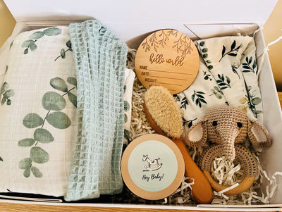 Newborn Baby Gift Set - Eucalyptus - Hamper My Style